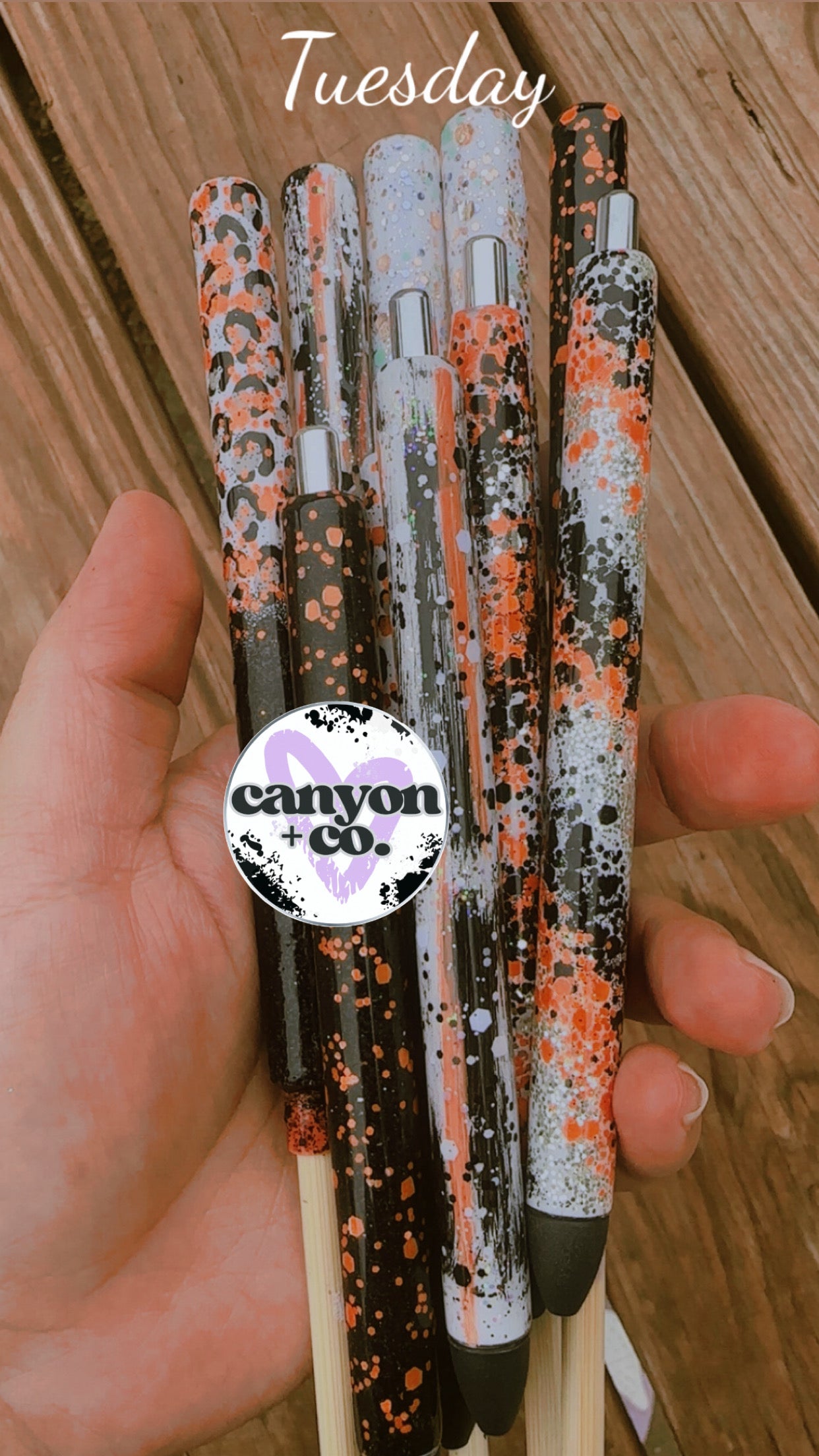 3 Pack Glitter Gel Pens